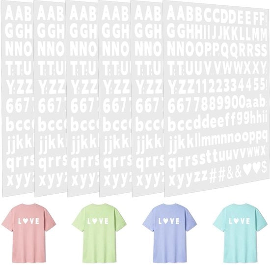 Lettere Strizzabili 858 Pezzi - Lettere per Strizzare la Lana - Lettere Alfabeto - Lettere Personalizzabili - Attività Artigianali DIY - Adatte per Cotone/Lana