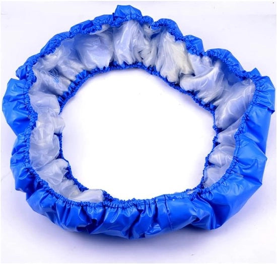 Cuscino di sostituzione universale per trampolino - Copertura acqua resistente per esterni - 101,6 cm - Blu - Adatto per diversi modelli di trampolini.