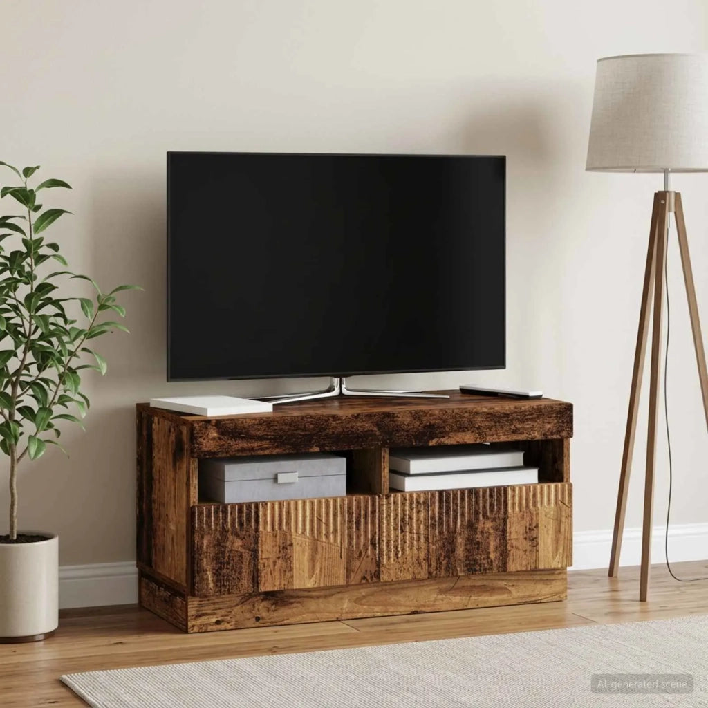 Mobile TV LED Legno antico Legno ingegnerizzato 897443