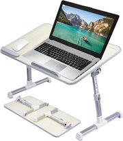 Tavolo portatile per laptop con regolazione di altezza - Tavolo da lavoro per notebook con gambe ripiegabili - Sedia per lettura per notebook - Tavolo per bambini - Tavolo per uso in casa