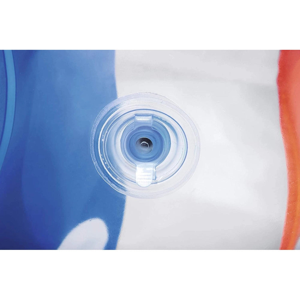 Trade Shop - Piscina Ovale Gonfiabile 229x152x51 Cm Bordi Spessi Per Famiglia Bambini Estate -