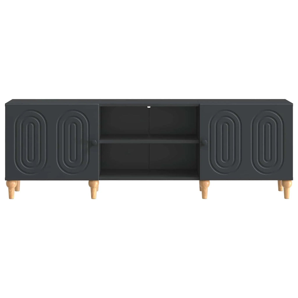 Mobile TV Nero 150 x 31 x 50 cm Legno ingegnerizzato 894226