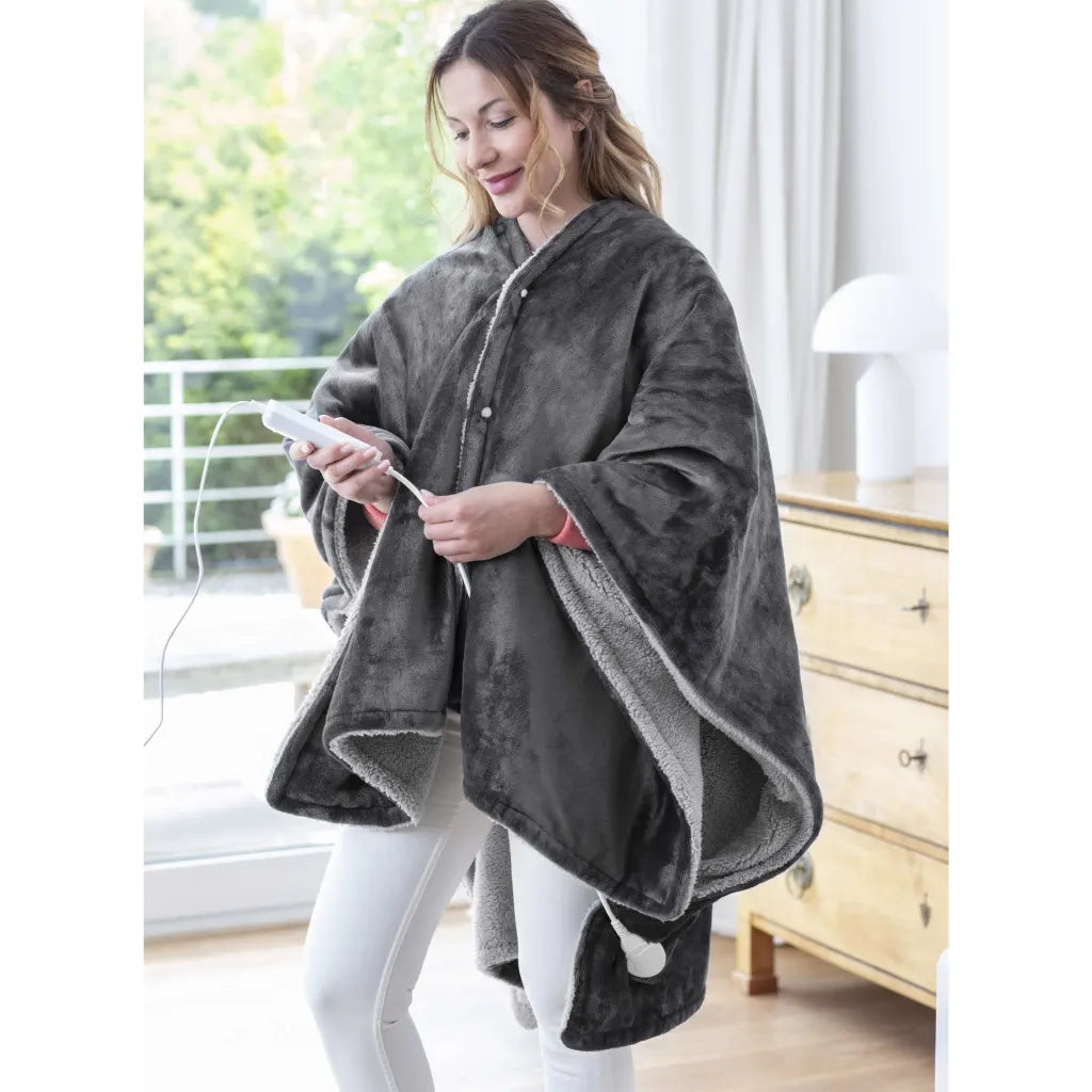 Medisana Coperta Riscaldante 3-in-1 HB 677 1,6x1,3 m Grigia 431265