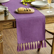 Decorazione per Tavola da Cucina in Stile Rurale, 33x143 cm, Decorazione per Festa, Compleanno, Matrimonio