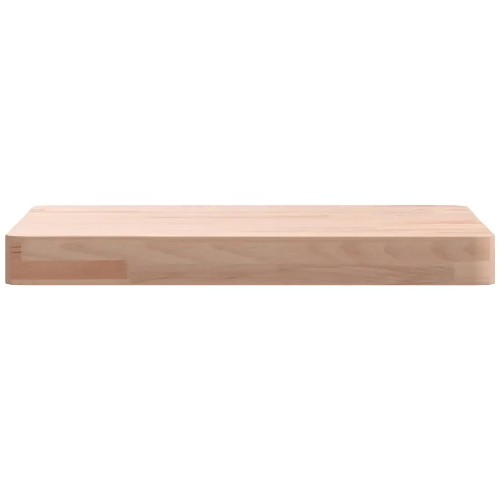 Piano per Tavolo 40x40x4 cm Quadrato Legno Massello di Faggio