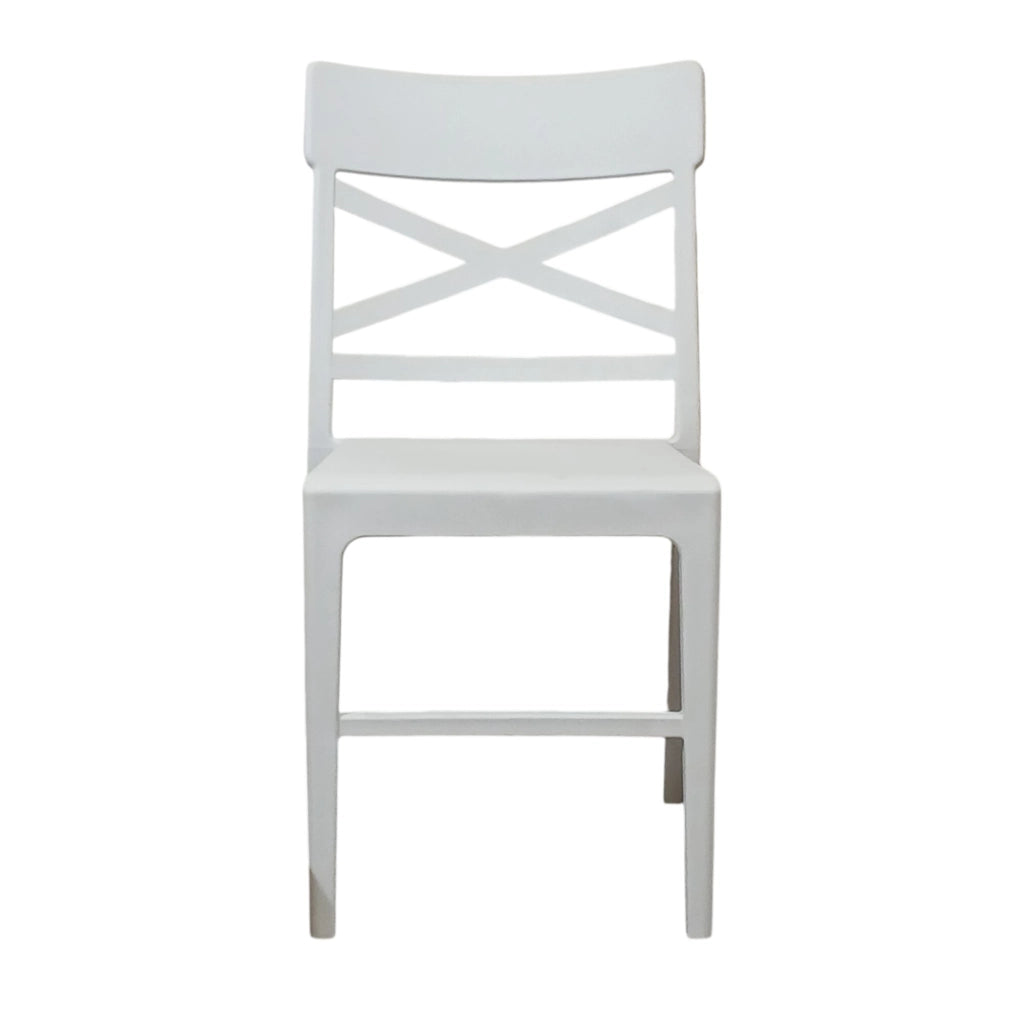 SEDIA CLIZIA 44X51XH84CM BIANCA