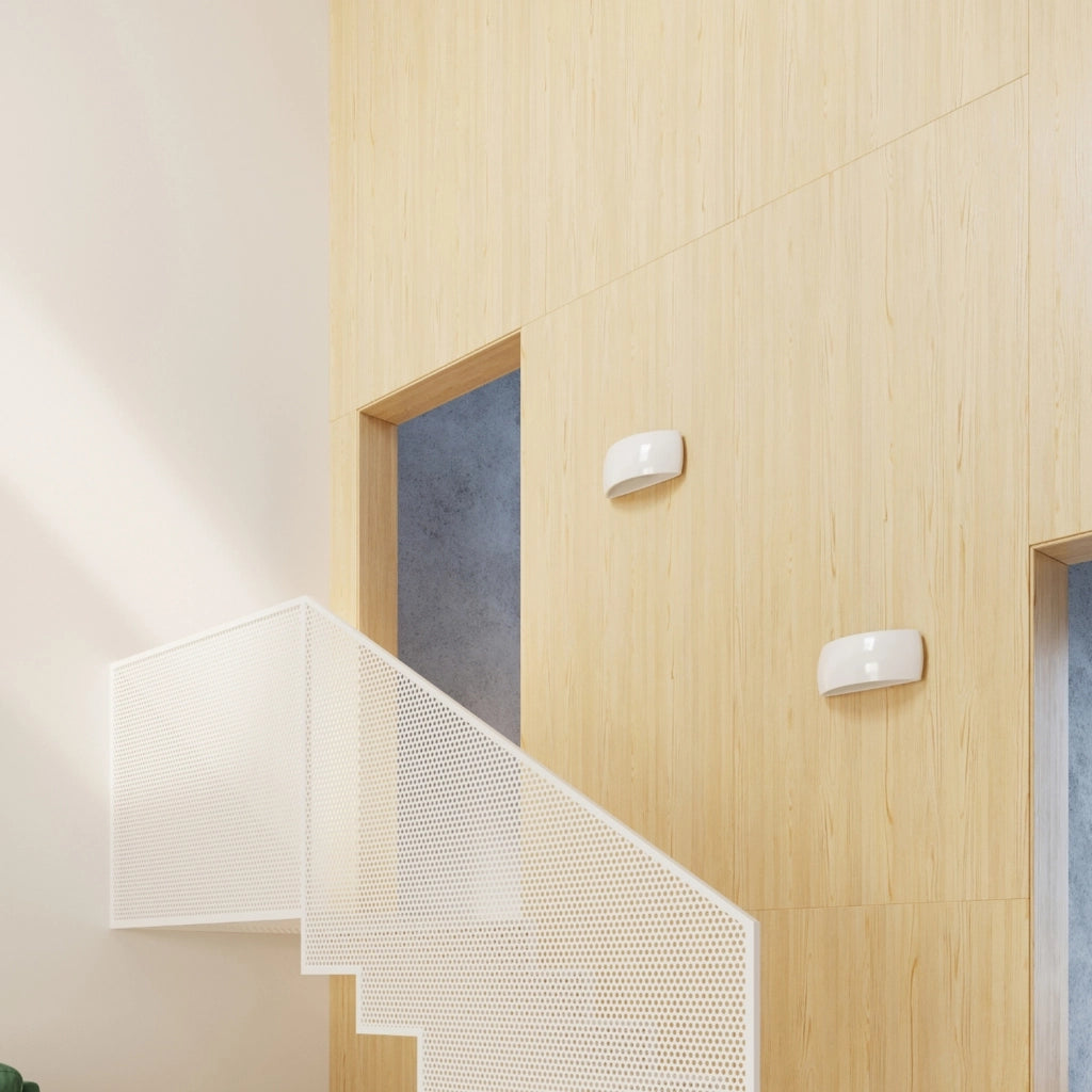 Applique TRIBUN Pure Lume bianco lucido ceramica G9