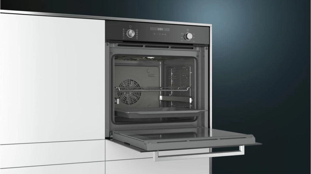 Siemens iQ500 HB337A0S0 forno 71 L A Nero, Acciaio inox