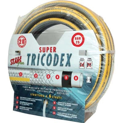 TUBO IRRIGAZIONE MAGLIATO SUPER TRICODEX STARS  MM 25 1 MT 50
