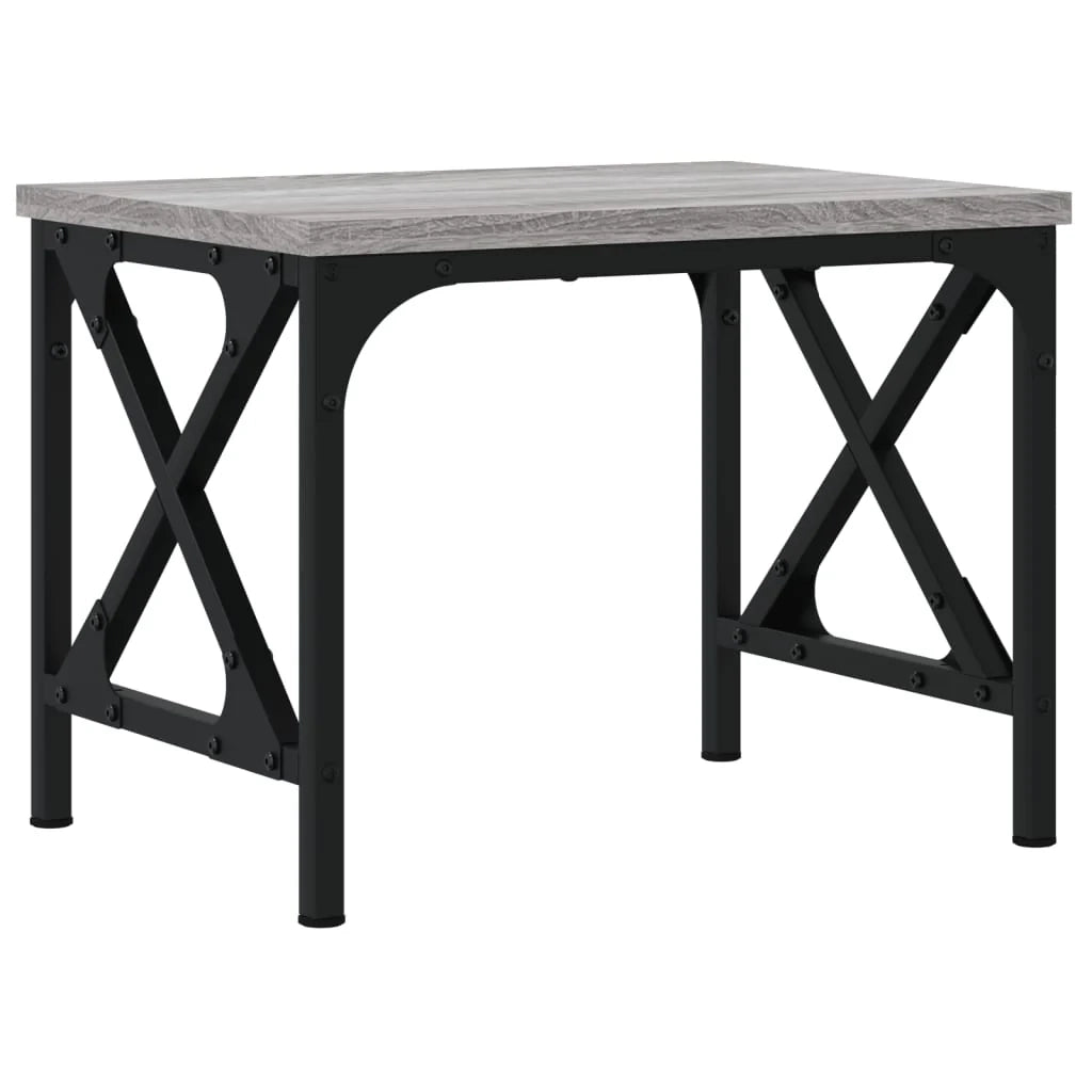 Supporto per stampante Sonoma scrivania/unità da scrivania 40 x 30 x 31 cm legno ingegnerizzato grigio 02_0044777