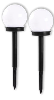 MAURY'S SET 2 LAMPADE SOLARI A SFERA 10 X H32 CM