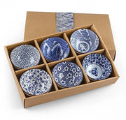 Set di Porcellana per Muesli/Minestra/Dolce - 6 pezzi - Adatto per Riso - Sostenibile e Stiloso - Servizio