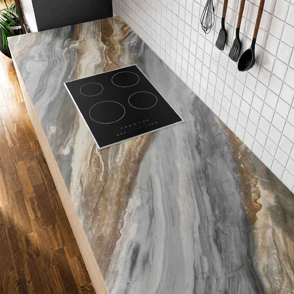 Carta Adesiva Da Rivestivmento 60x300 cm Pellicola Autoadesiva Impermeabile per Mobili, Pareti, Cucina, Tavoli e Top Cucina – Rivestimento Rimovibile per Superfici Lisce e DIY Disegno7