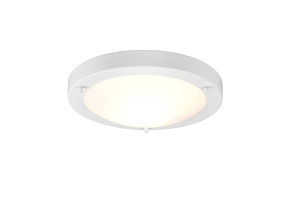 Plafoniera da Interno  E27 in Metallo Bianco