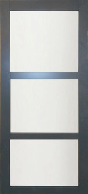 Vetro rivestito grigio antracite Porta scorrevole larghezza 73