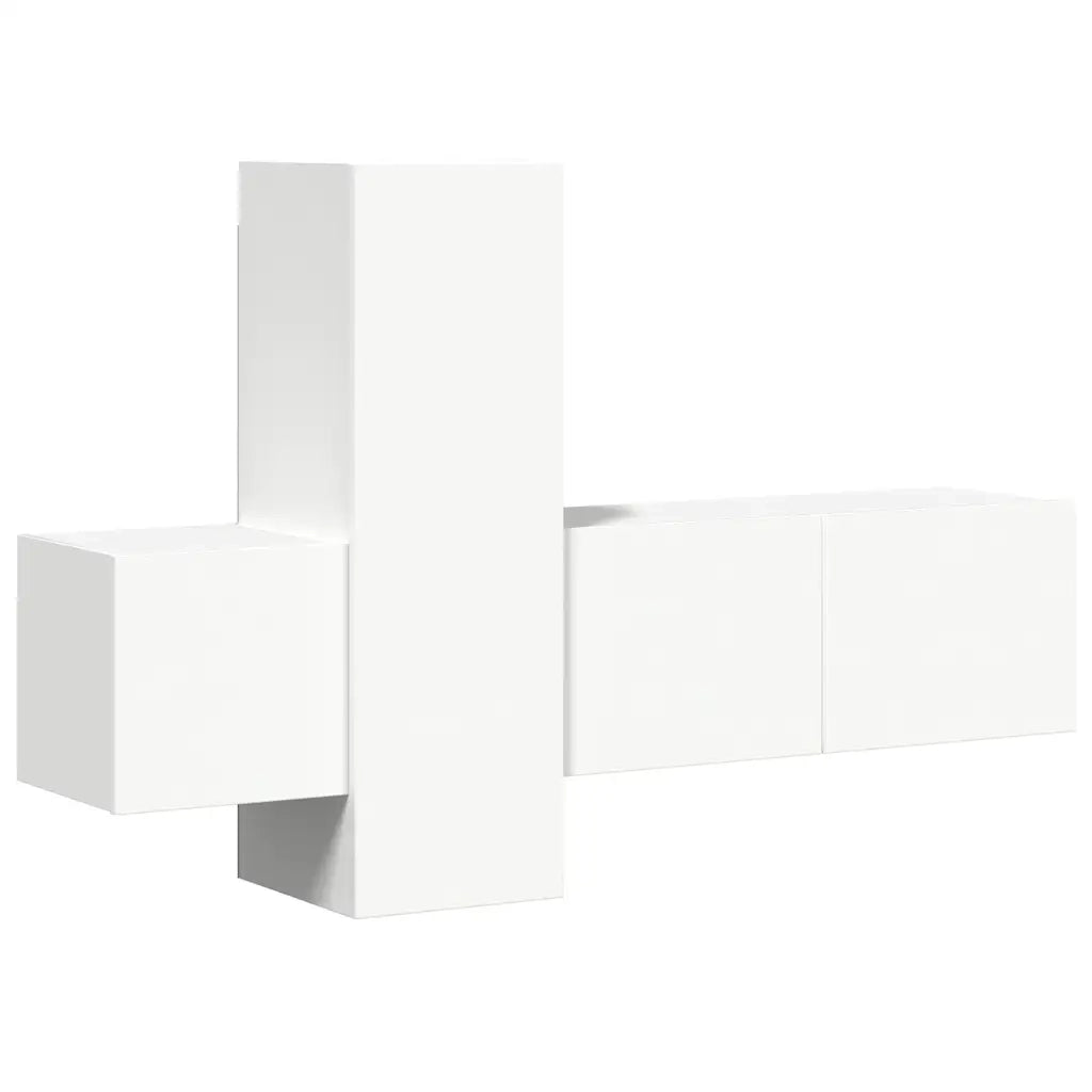 Set Mobile TV 3 pz Bianco in Truciolato cod mxl 15211