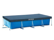 TELO DI COPERTURA PER PISCINE RETTANGOLARI FRAME  cm.300x200  peso kg.2,15 (28038)    INTEX