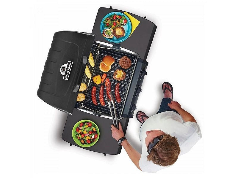 Barbecue a gas Broil King Royal 320 Shadow 3 bruciatori 8.80 kW griglie ghisa