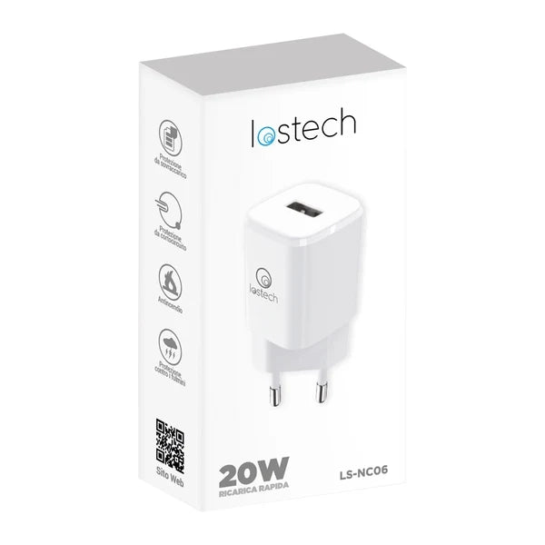 Presa USB Caricatore Rapido 20W