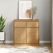 Credenza SAUDA 80x43x75,5 cm in Legno Massello di Pino