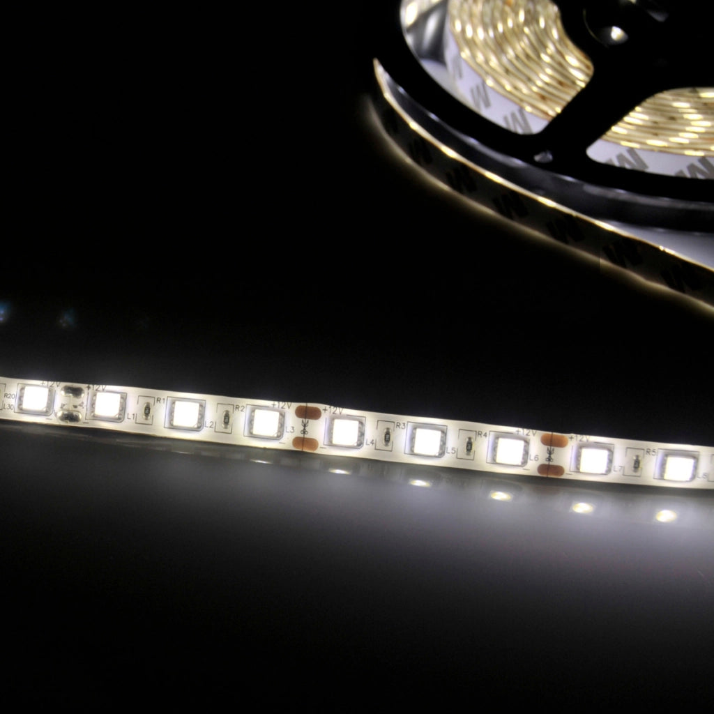 Striscia LED 12V 5m IP20 4000K neutra 2400lm Polux