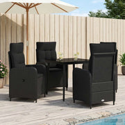 Set Tavolo da Salotto 5 pz Nero 3422449