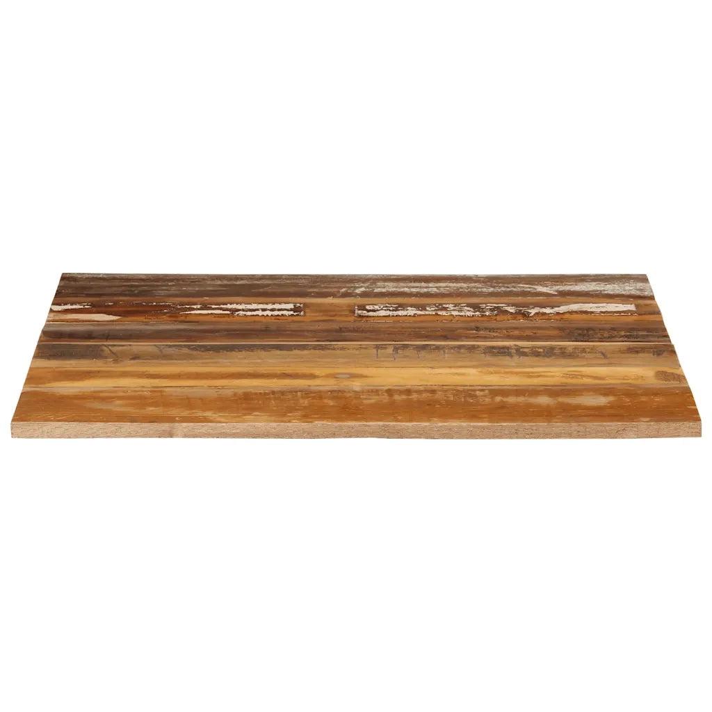Piano Tavolo | Superficie Tavolo | Piano Scrivania Quadrato 70x70 cm 15-16 mm in Legno di Recupero