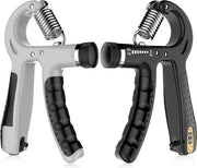 Dispositivo di allenamento manuale, attrezzo per braccio inferiore, allenamento con elastico, braccio inferiore, allenatori per dita, 2pz