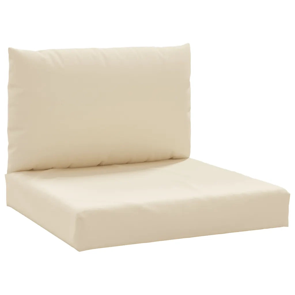 Cuscini per Pallet 2 pz | Cuscini per sedie Beige in Tessuto Oxford