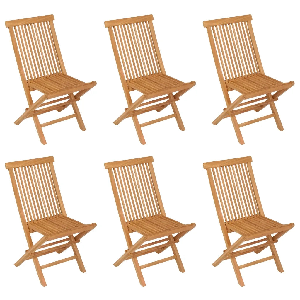 Set da Pranzo da Giardino 7 pz in Legno Massello di Teak cod mxl 40223