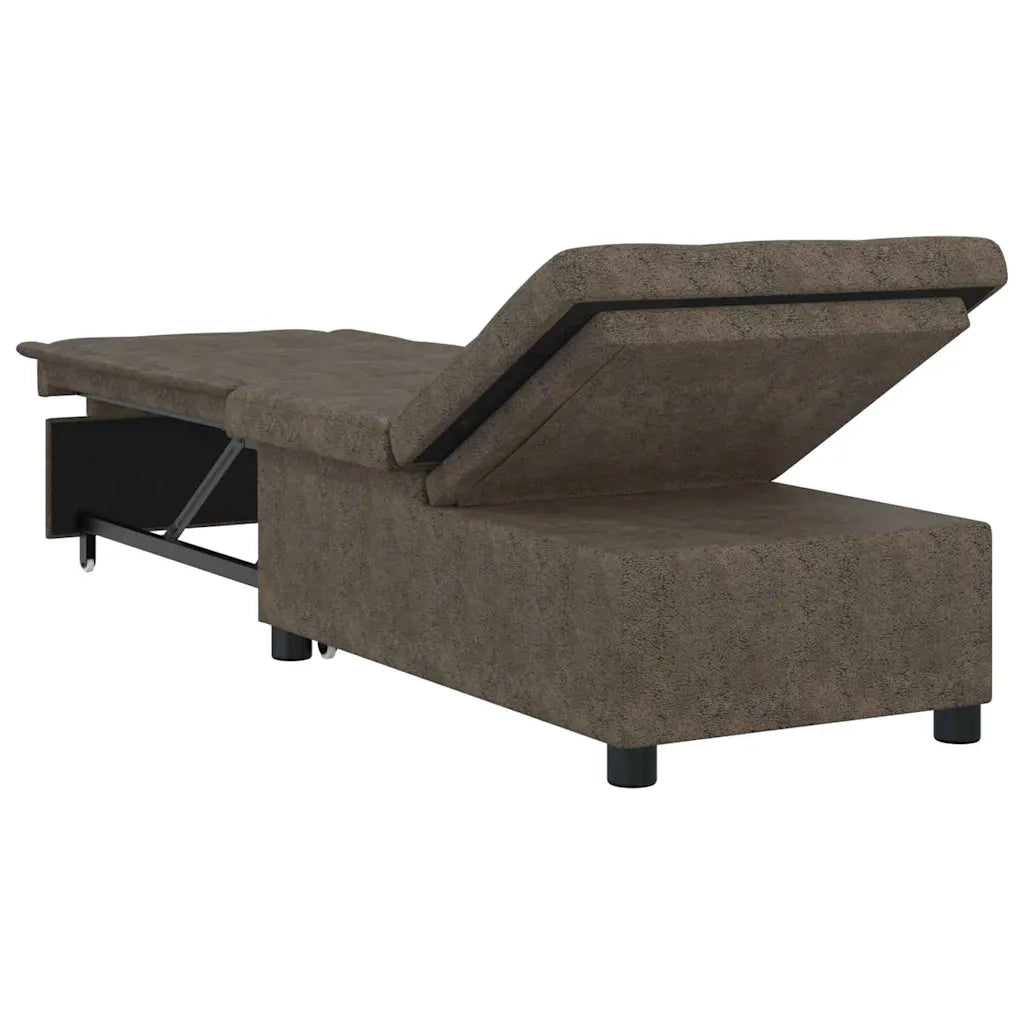 Divano letto | Sof¨¤ letto | Letto singolo Grigio scuro 194 x 67 x 82 cm Tessuto Huahua
