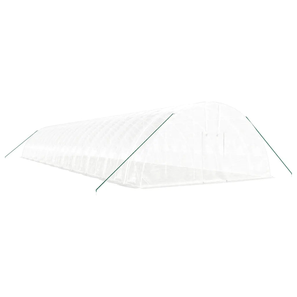 Serra con Telaio in Acciaio Bianco 132 mÂ² 22x6x2,85 mcod mxl 124670
