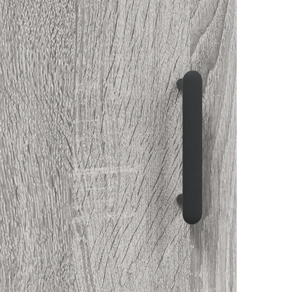 Credenza | Madia | Buffet da pranzo | Armadio da pranzo Grigio Sonoma 69,5x34x180 cm in Legno Multistrato