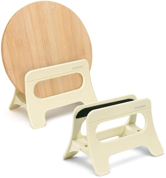 Supporto per tavolo da lavoro beige - spazievitore - multifunzionale - 1 pezzo
