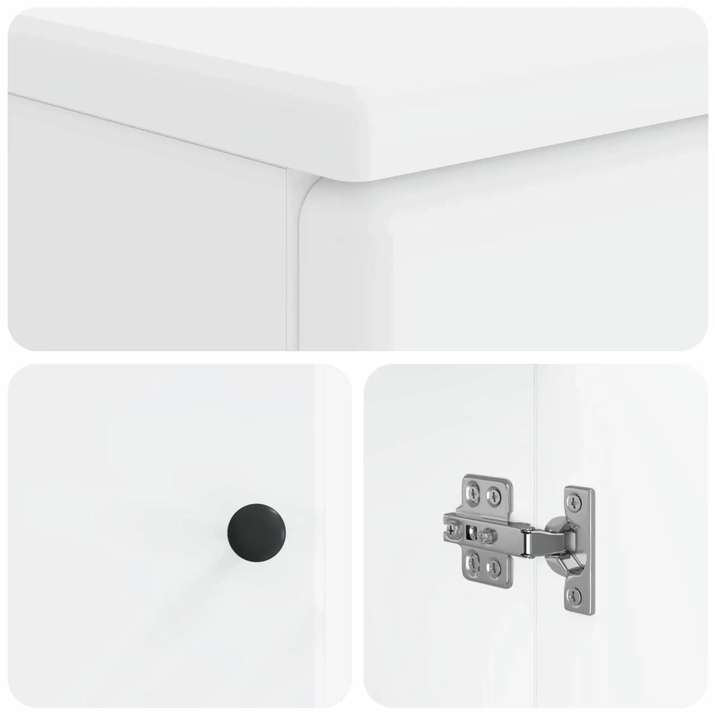 Armadio per Lavabo da Bagno BREDA Bianco 59,5 x 31,5 x 59 cm 897445