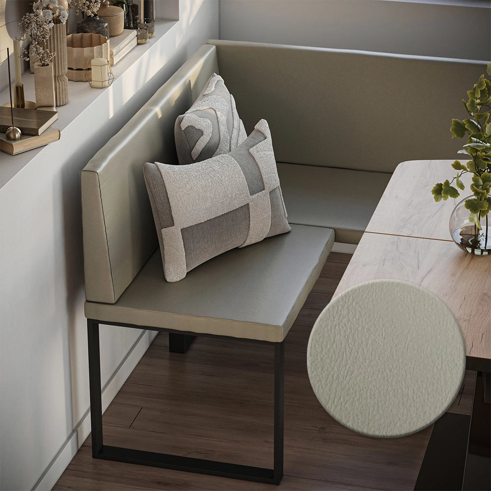 Vicco panca ad angolo Cachemire 120 x 150 cm