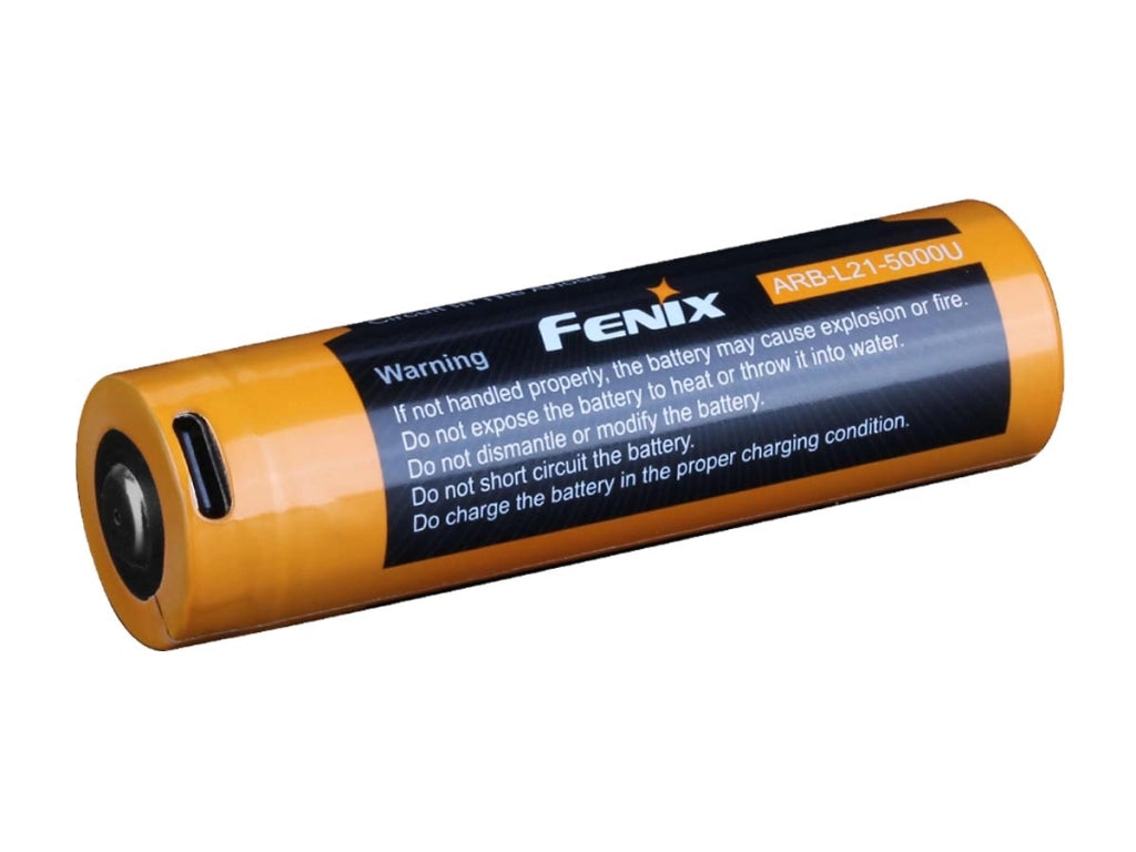 Batteria ricaricabile Li-ion 21700 FENIX ARB-L21-5000U 3,7V 5000 mAh