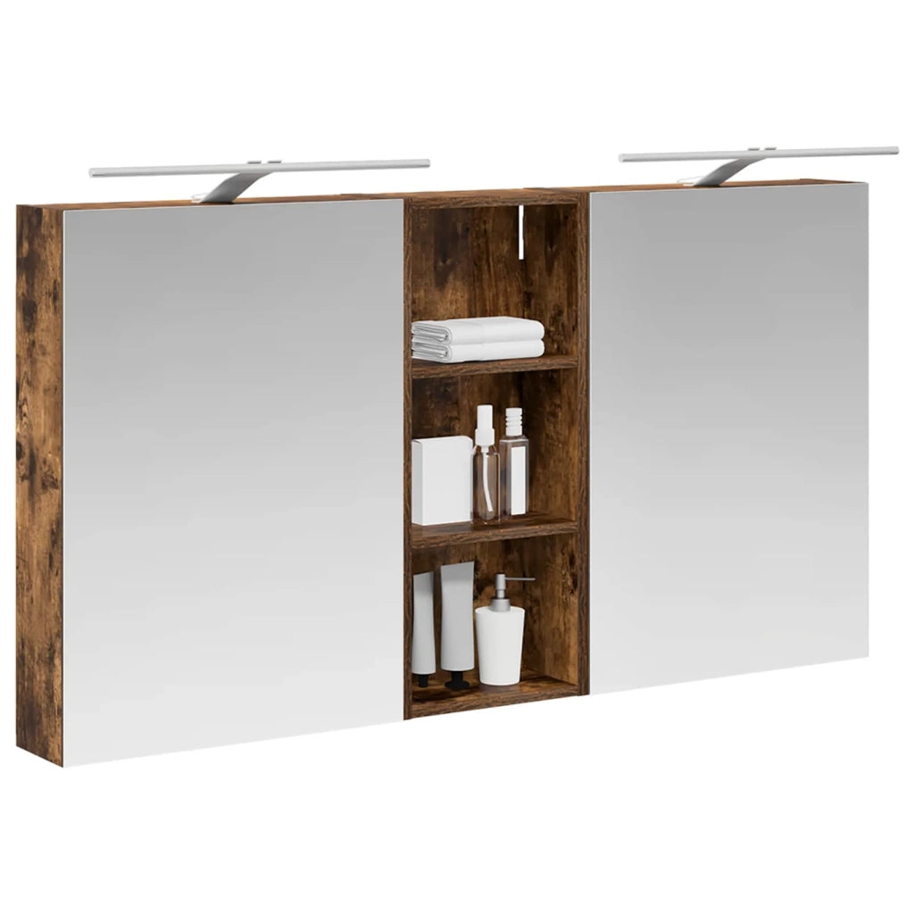 Set di Armadi da Bagno con lo scaffale 3 pcs 130 x 14,5 x 70 cm 3403772