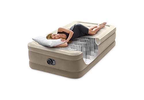 Intex Materasso Singolo Ultra Plush Dura Beam Con Tecnologia Fiber-Tech Con Po