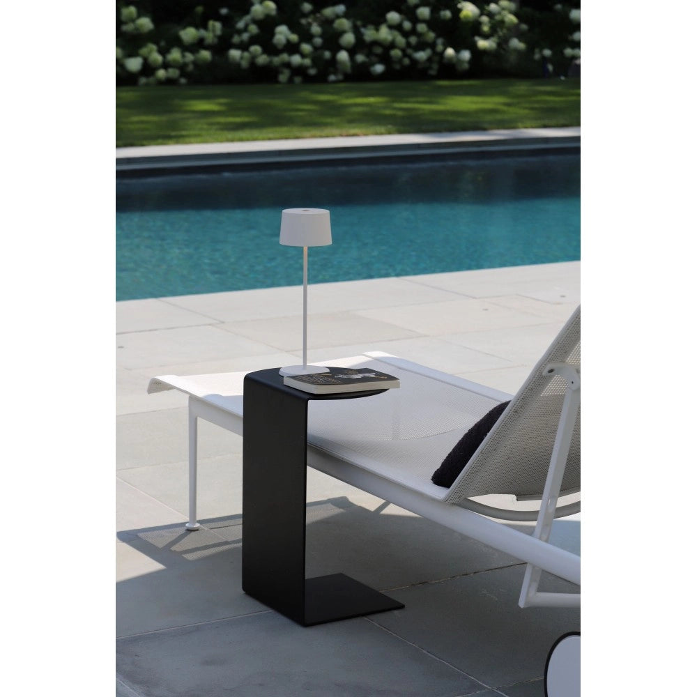 Zafferano Lampada a led da tavolo Olivia Pro Sabbia ricaricabile e dimmerabile - 2200-2700-3000K 9h alla massima potenza