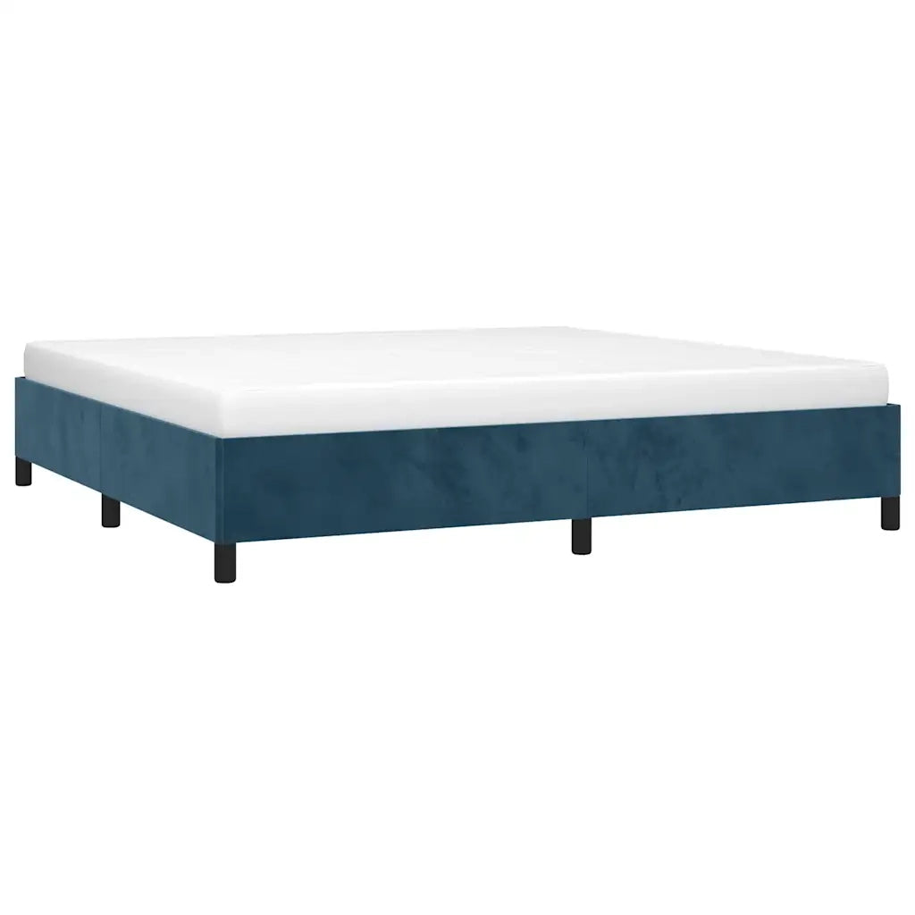 Giroletto Blu Scuro 200x200 cm in Velluto cod mxl 60465