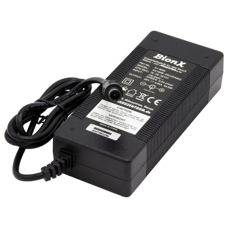 Caricabatterie sostitutivo Maratron per batterie e-bike BionX 48V