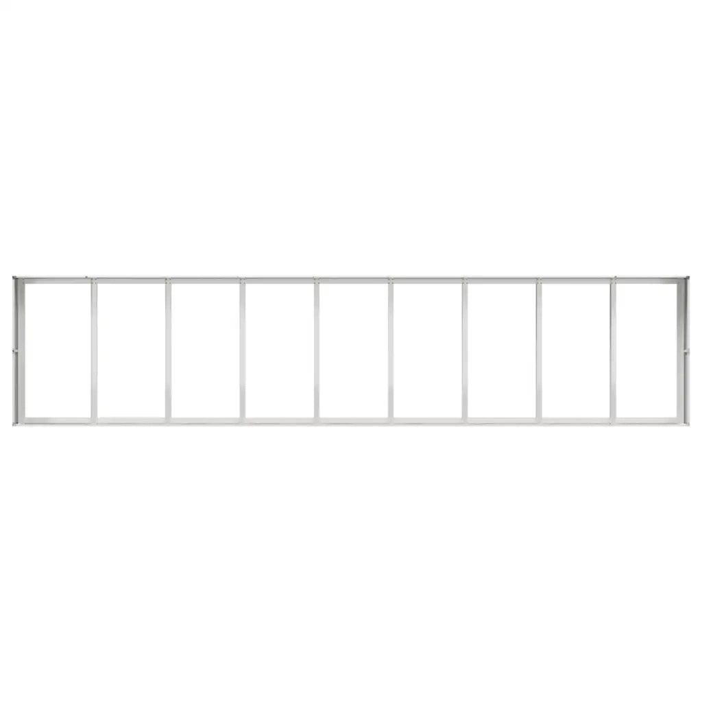 Fioriera 360x80x40 cm in Acciaio Inox 860770