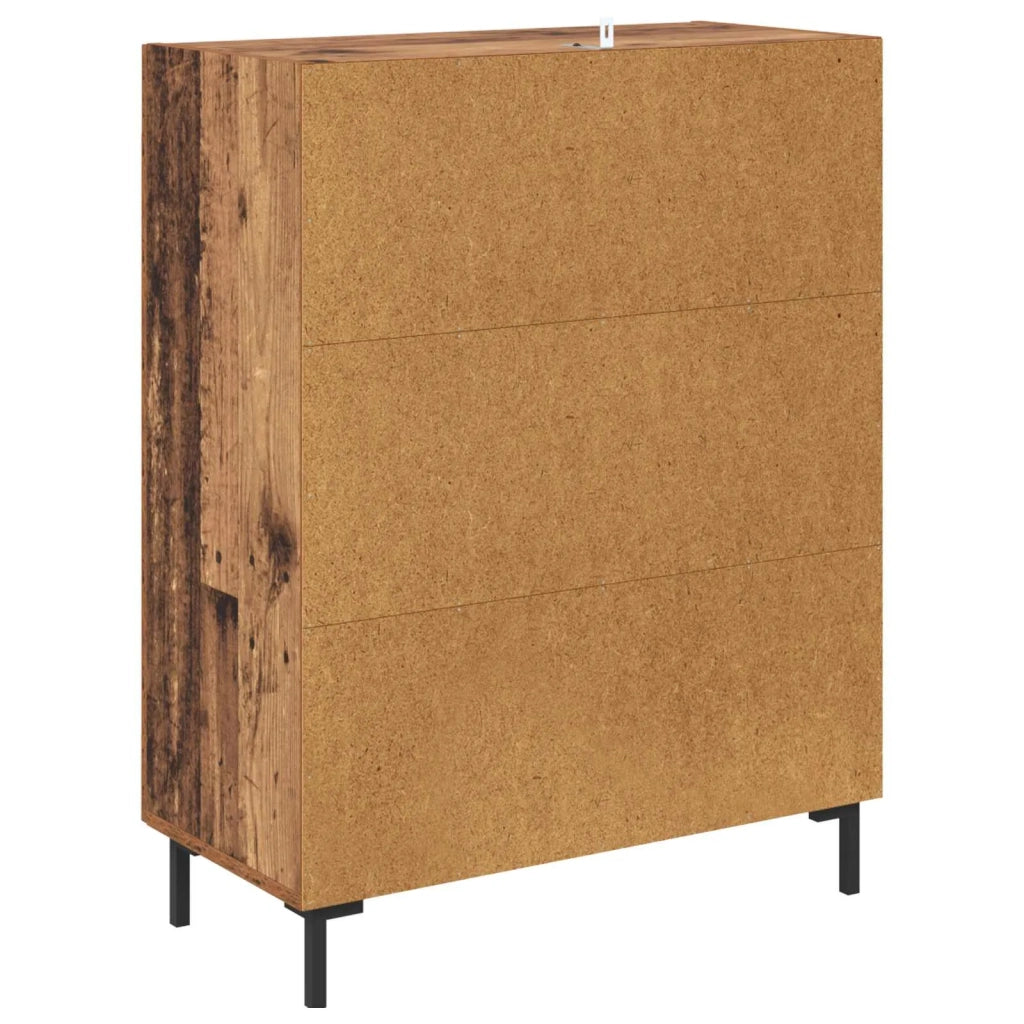 Credenza Legno vecchio 69,5 x 34 x 90 cm 881600