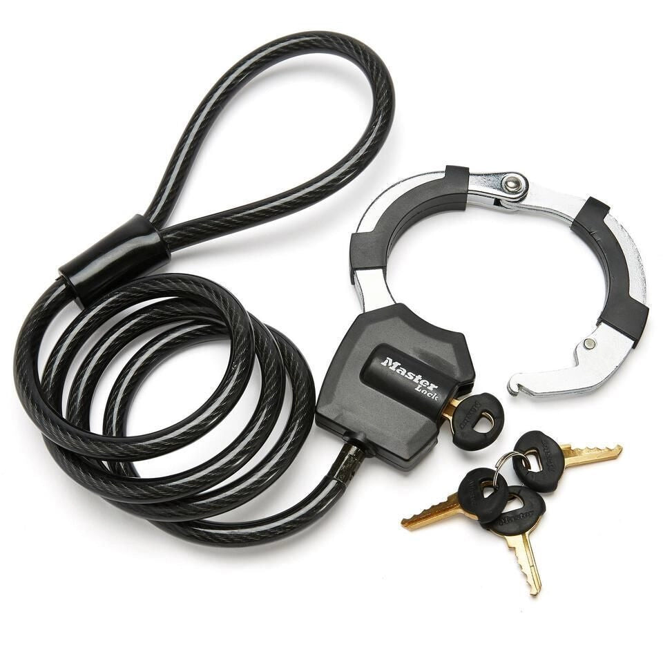 MASTER LOCK Street Cuff Nero 1000 mm Antifurto