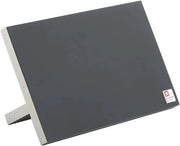 Blocco di misurazione con striscia magnetica integrata - Acciaio inox e legno di gomma - Nero/Argento