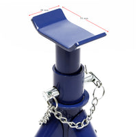 Cavalletti da officina di altezza regolabile Set da 2 pz Capacità di carico 2000 kg/pezzo Montaggio