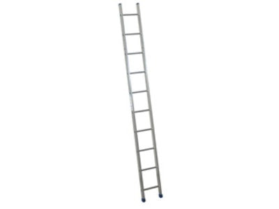 SCALA IN ALLUMINIO SINGOLA FACAL STILO SEMPLICE 12 GRADINI MT. 3,66