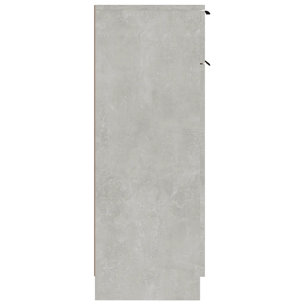 Armadio da Bagno Grigio Cemento 32x34x90cm in Legno Multistrato 811290