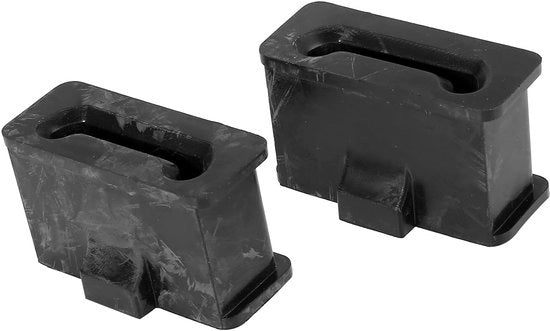 Set di assorbitori di rumore per motocicletta - 2 pezzi - compatibile con Harley-Davidson FLT 85-17 - resistente - leggero - assorbente di scarico